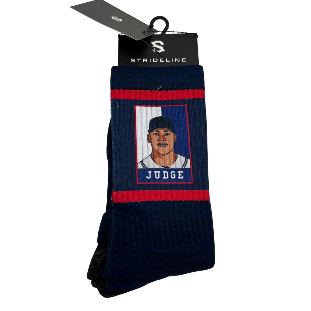 Strideline Aaron Judge New York Yankees Premium Crew Headshot Socks